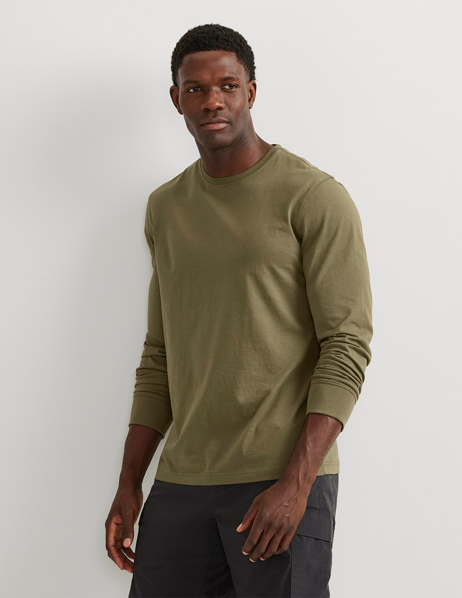 Playera cuello redondo para hombre 4