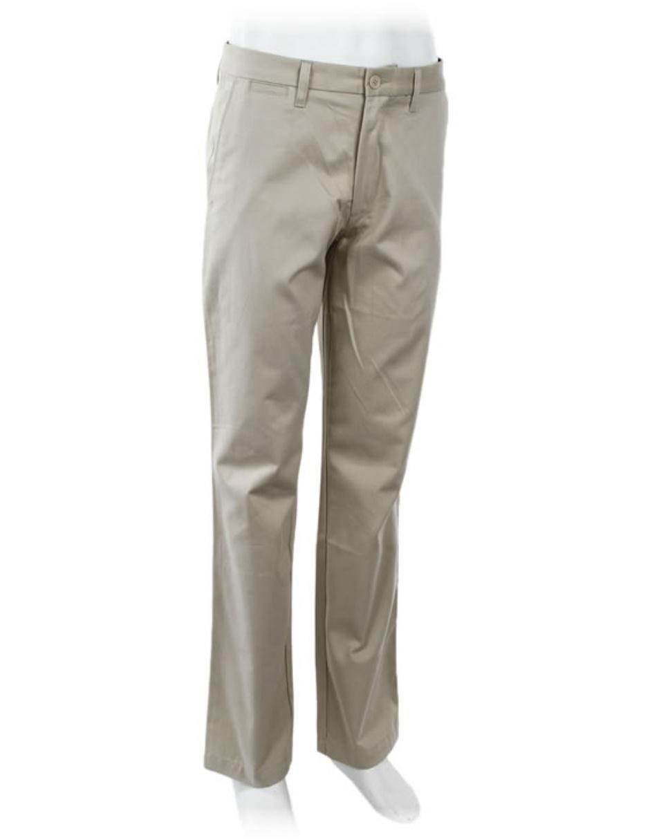Pantalón chino recto de algodón para hombre Pantalón chino recto de algodón para hombre