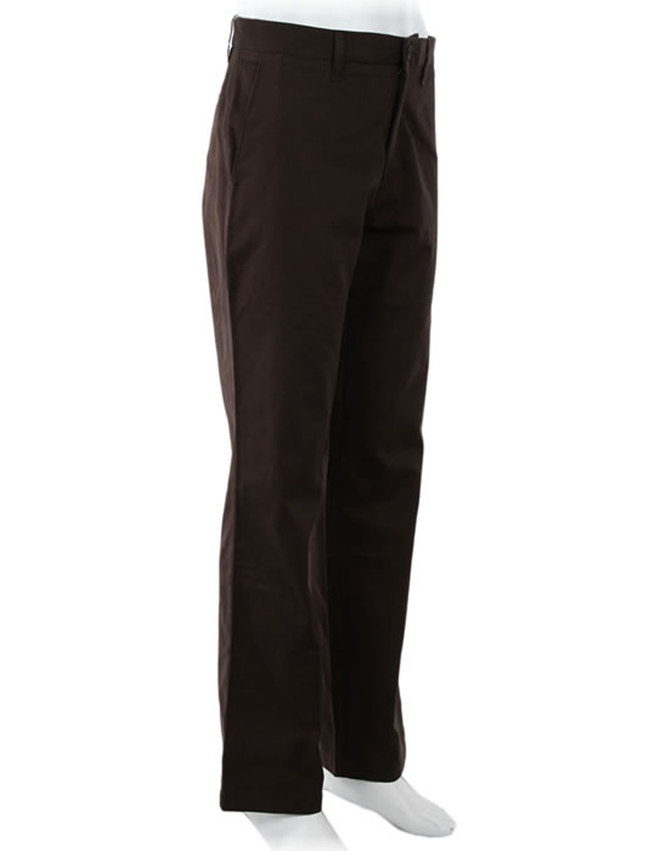 Pantalón chino recto de algodón para hombre Pantalón chino recto de algodón para hombre