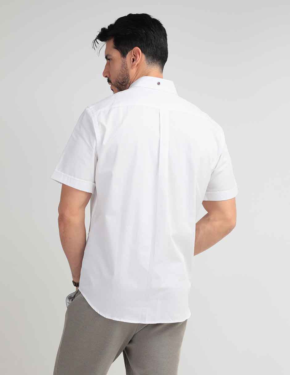 Camisa casual de algodón manga corta para hombre 2