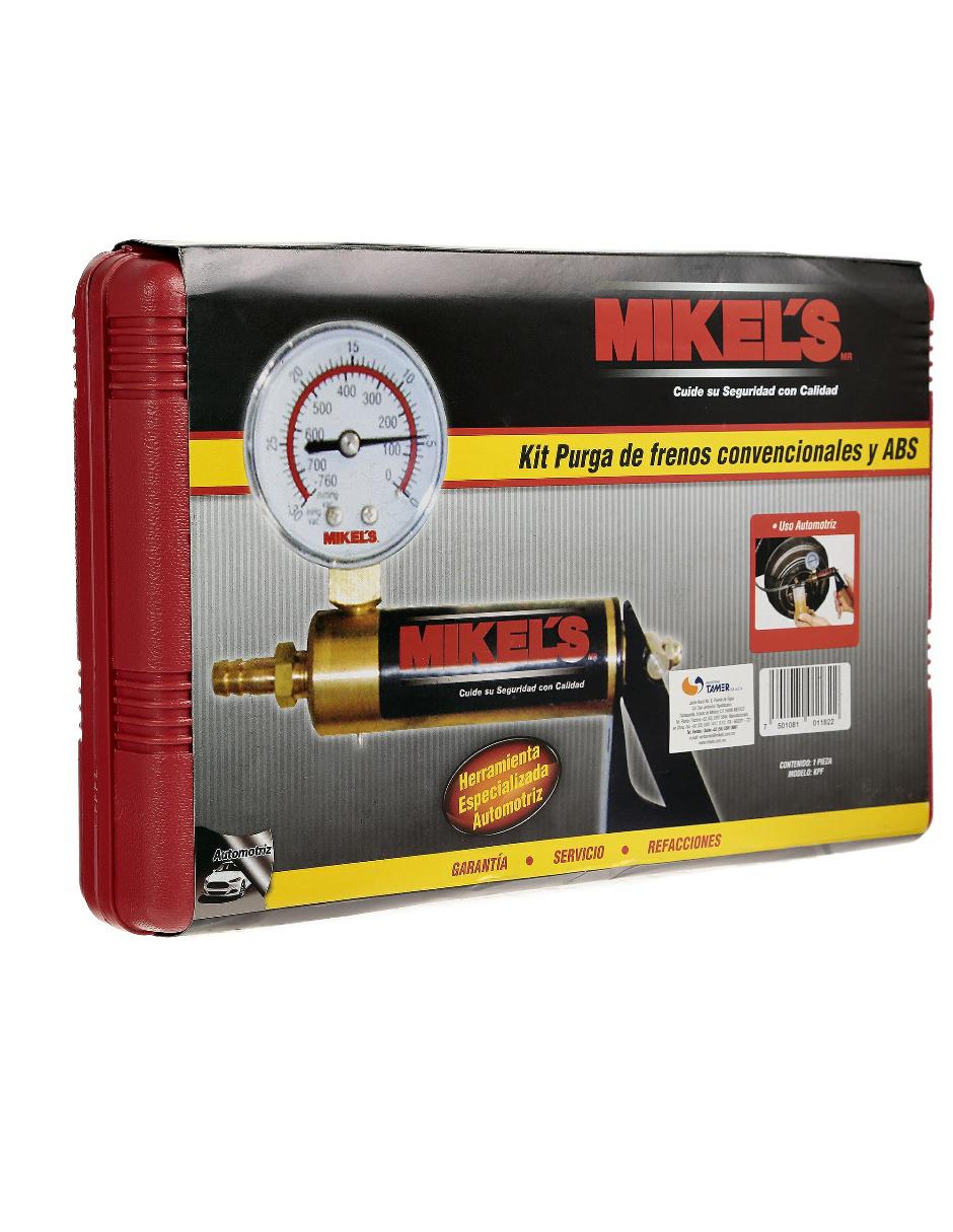 Kit de purga para frenos Mikel's KPF rojo
