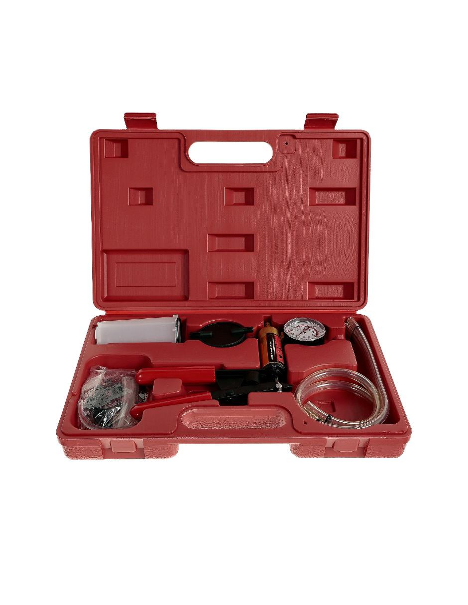 Kit de purga para frenos Mikel's KPF rojo