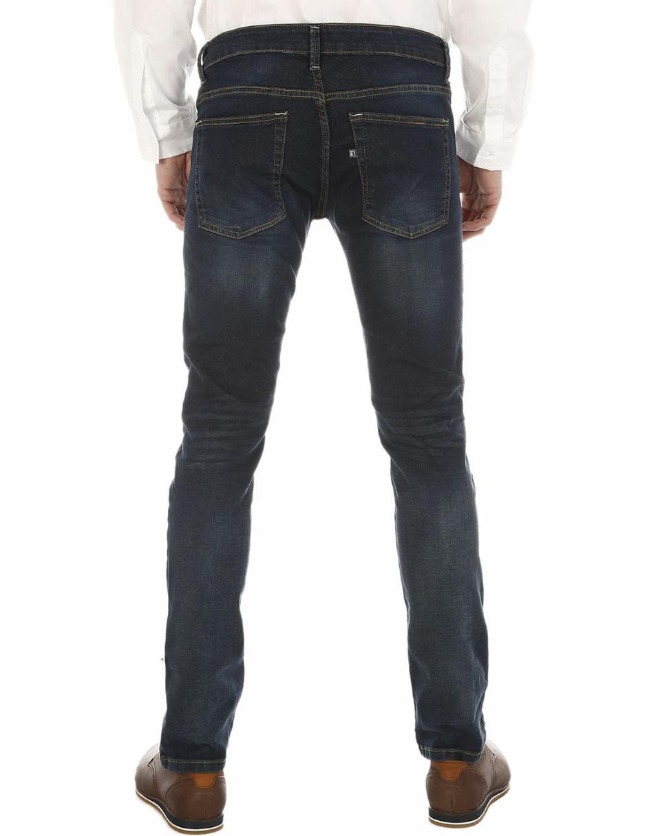 Jeans slim That's It lavado obscuro para hombre