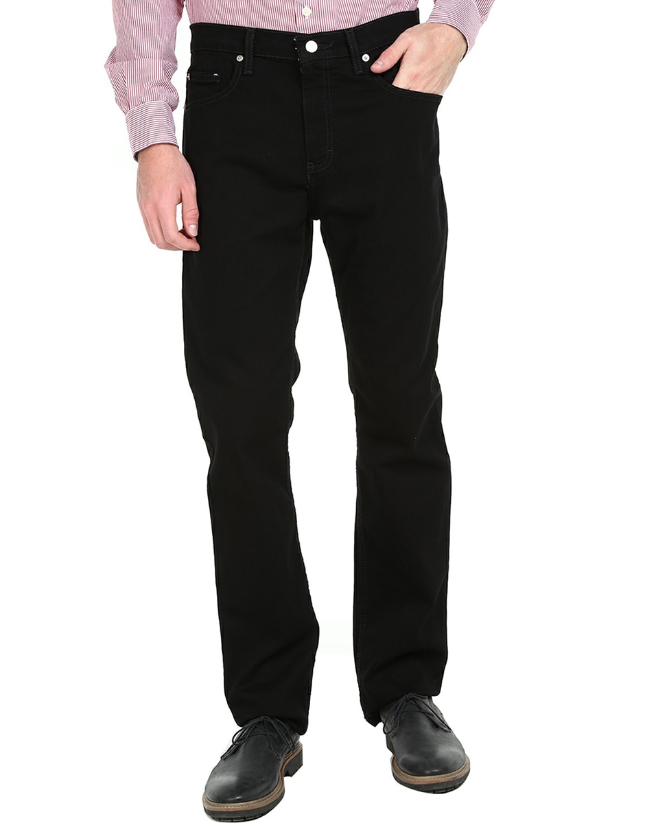 Pantalón casual regular de algodón para hombre