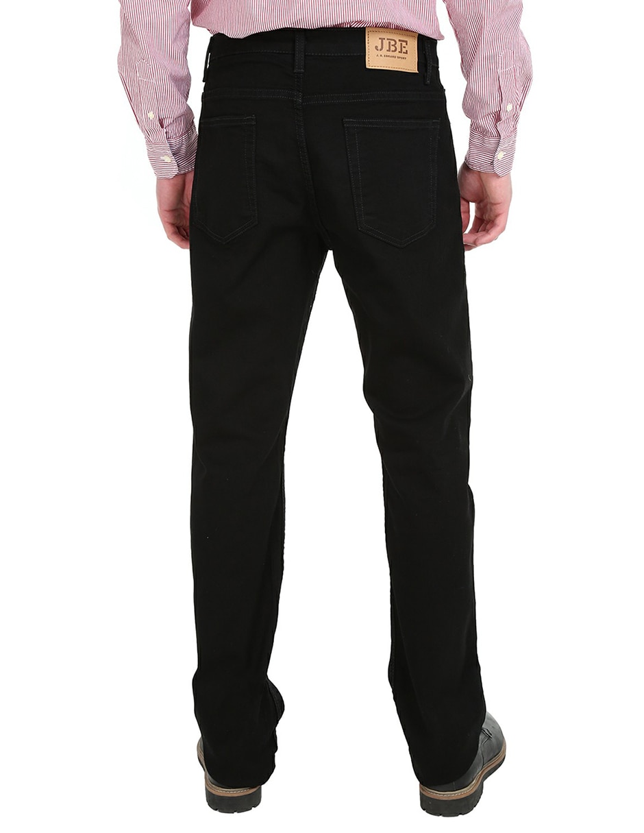 Pantalón casual regular de algodón para hombre 2