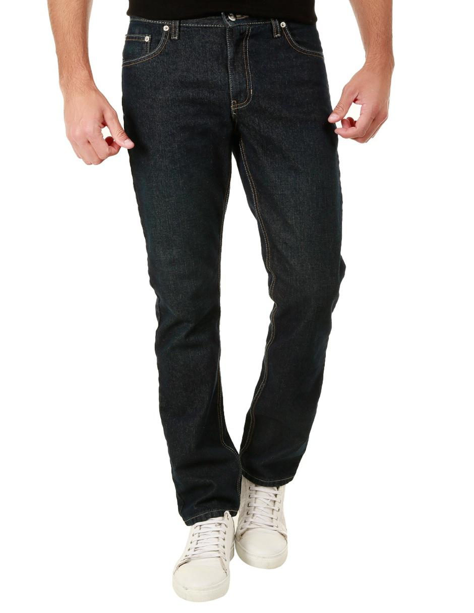 Jeans straight lavado obscuro para hombre Jeans straight lavado obscuro para hombre