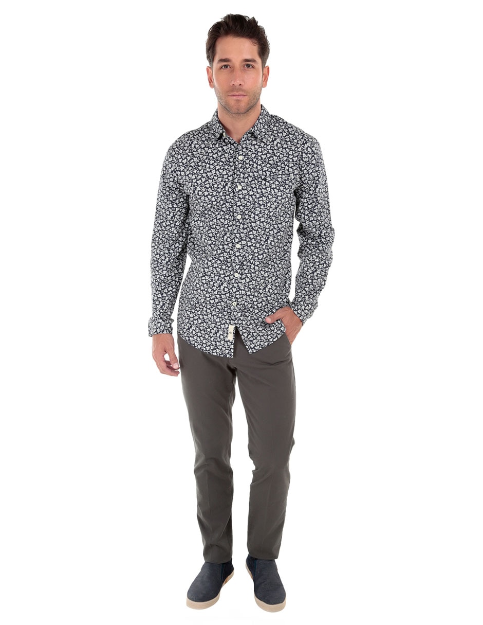 Pantalón casual slim Dockers de algodón para hombre