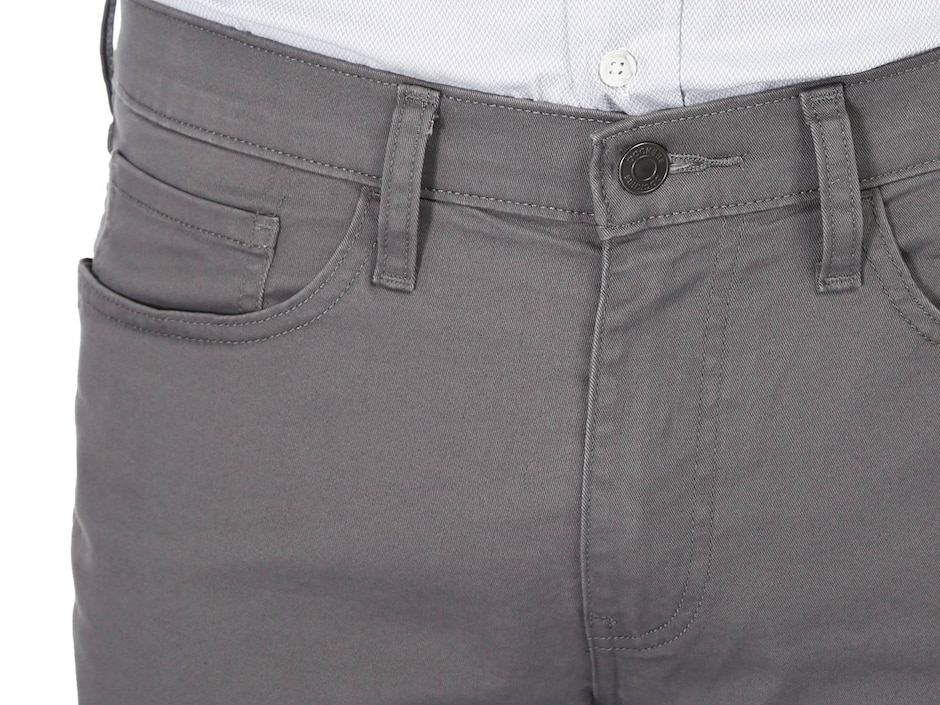 Pantalón casual recto de algodón para hombre 4