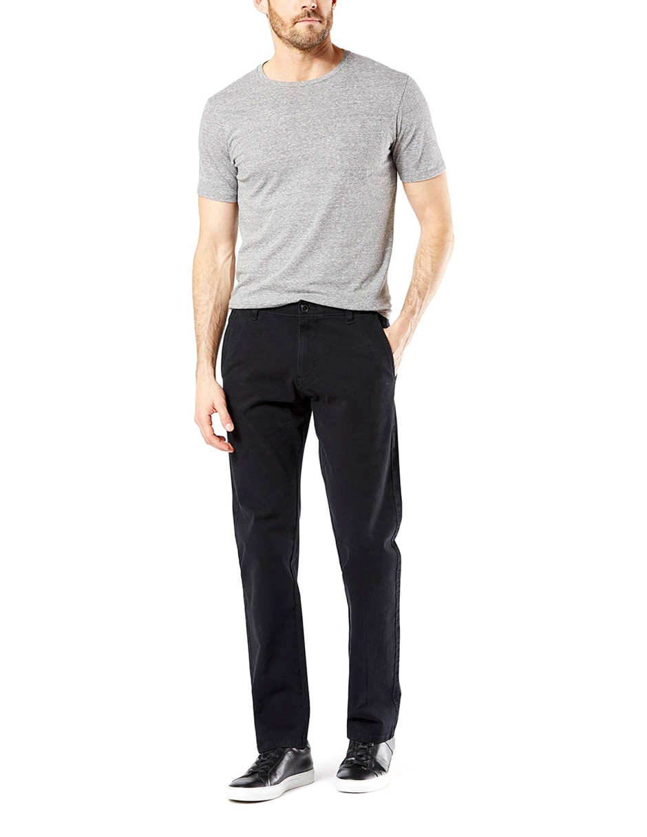 Pantalón slim de algodón para hombre 4