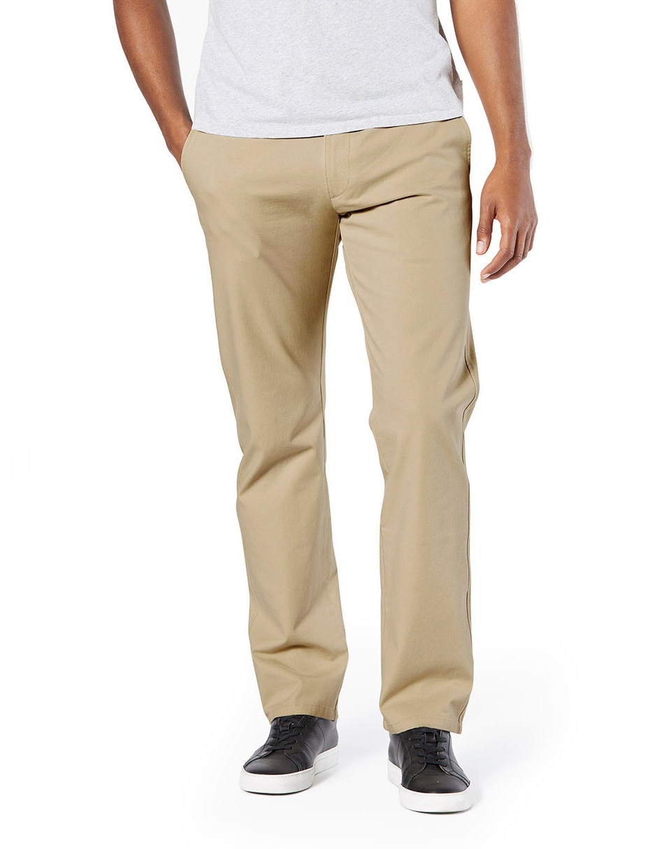 Pantalón slim de algodón para hombre