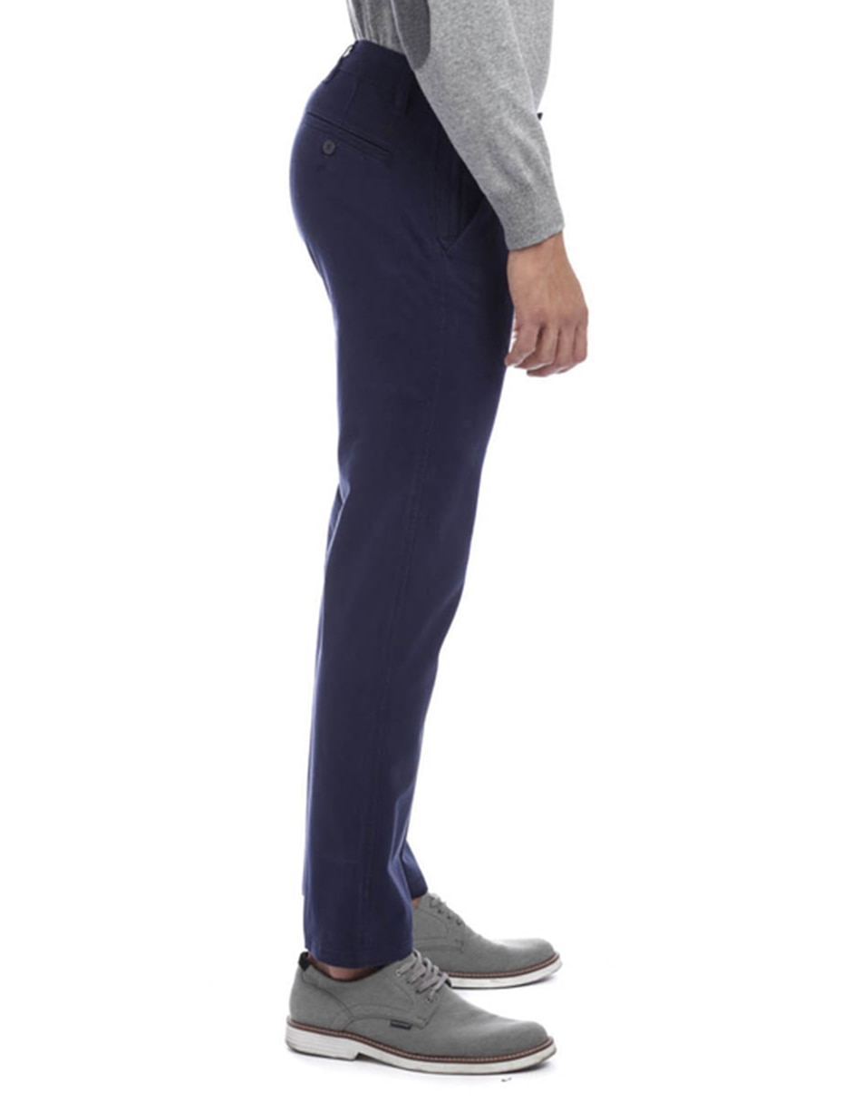 Pantalón casual recto de algodón para hombre 2