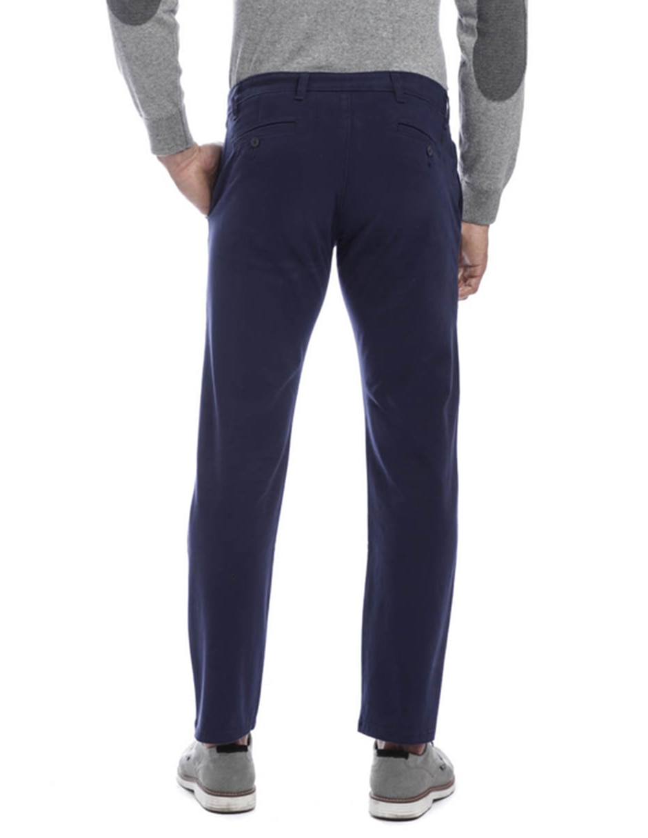 Pantalón casual recto de algodón para hombre 3