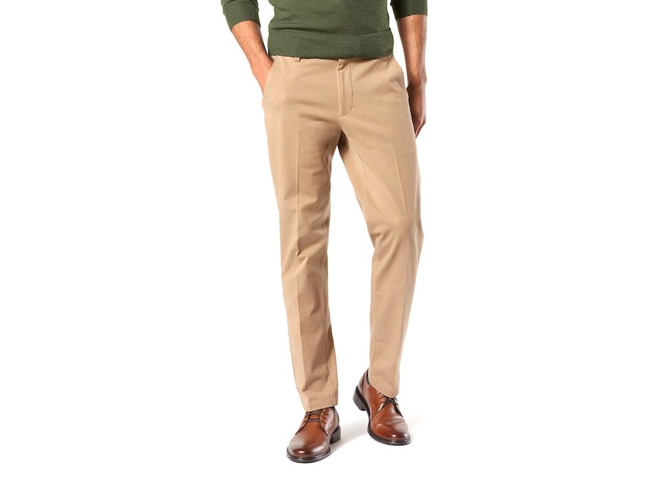 Pantalón slim de algodón para hombre
