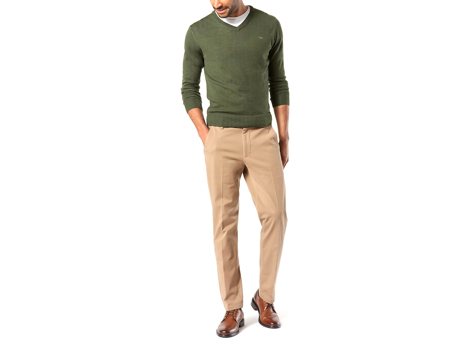 Pantalón slim de algodón para hombre 4
