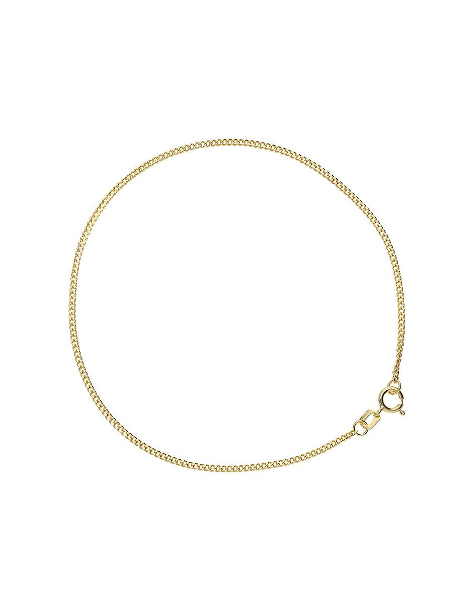 Pulsera de oro amarillo 10 k Clasicas acabado pulido