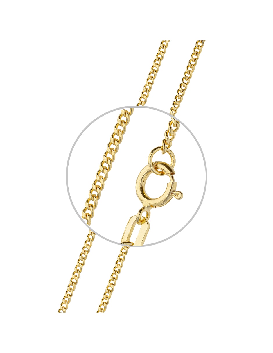 Pulsera Fonelli de oro amarillo 10 k Clasicas acabado pulido