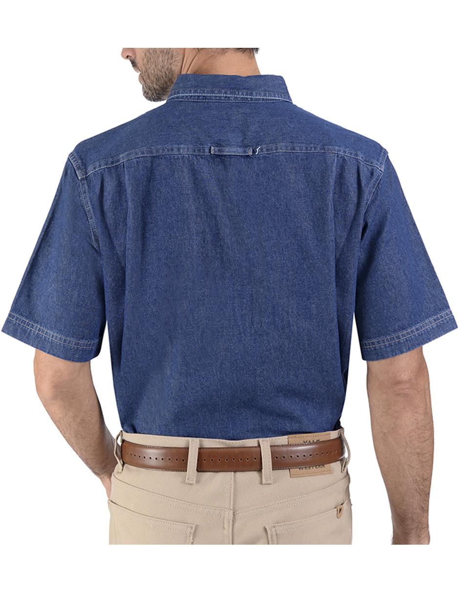 Camisa casual de algodón manga corta para hombre 3