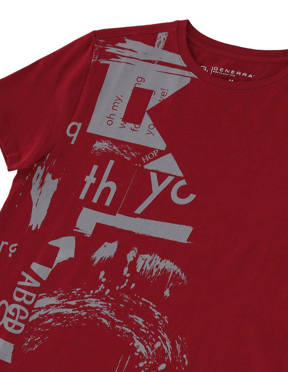 Playera cuello redondo para hombre