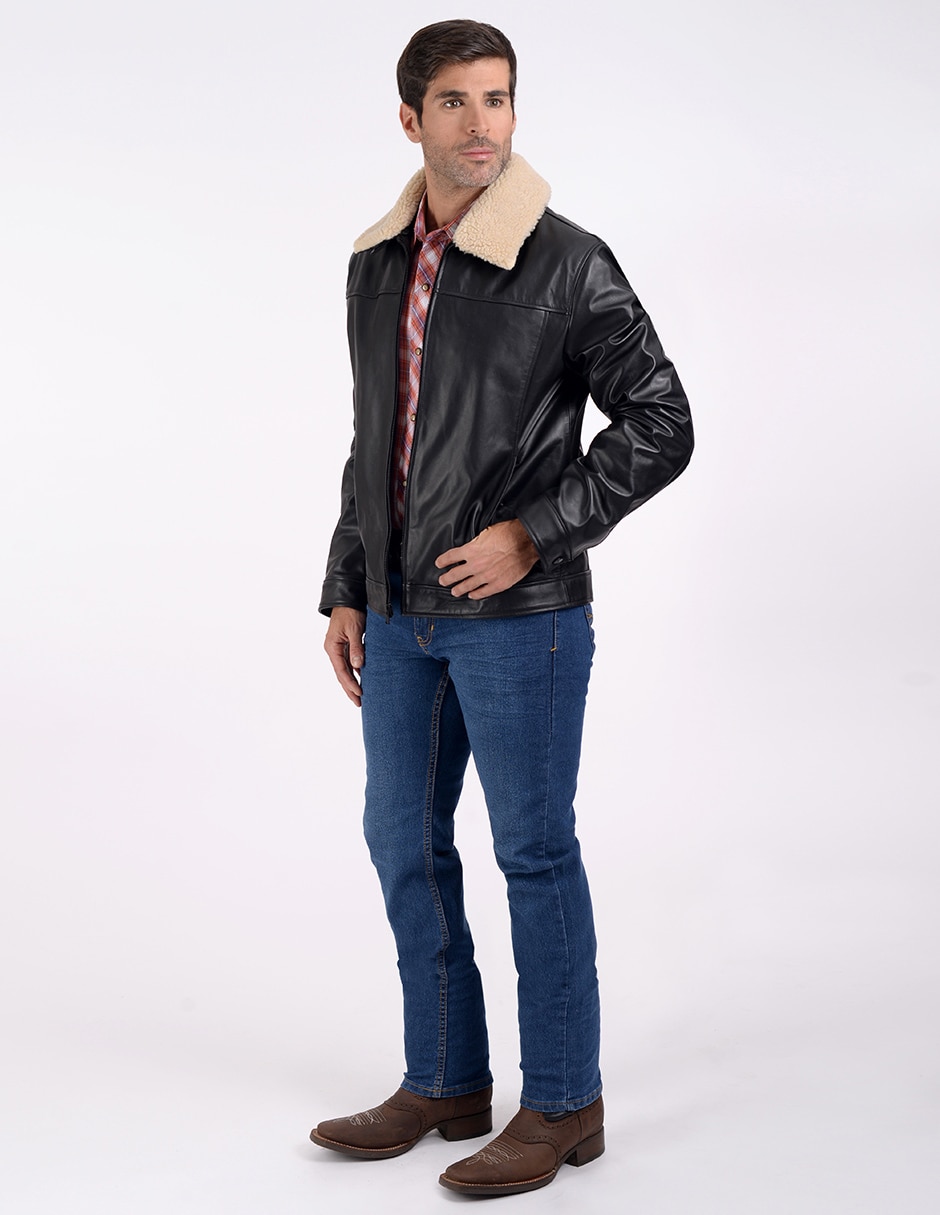 Chamarra casual Perry Ellis para hombre