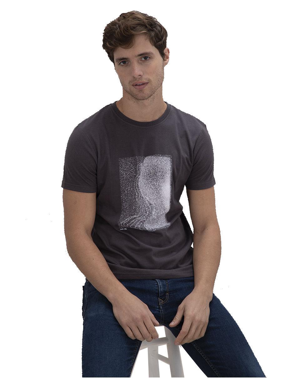 Playera cuello redondo para hombre 1