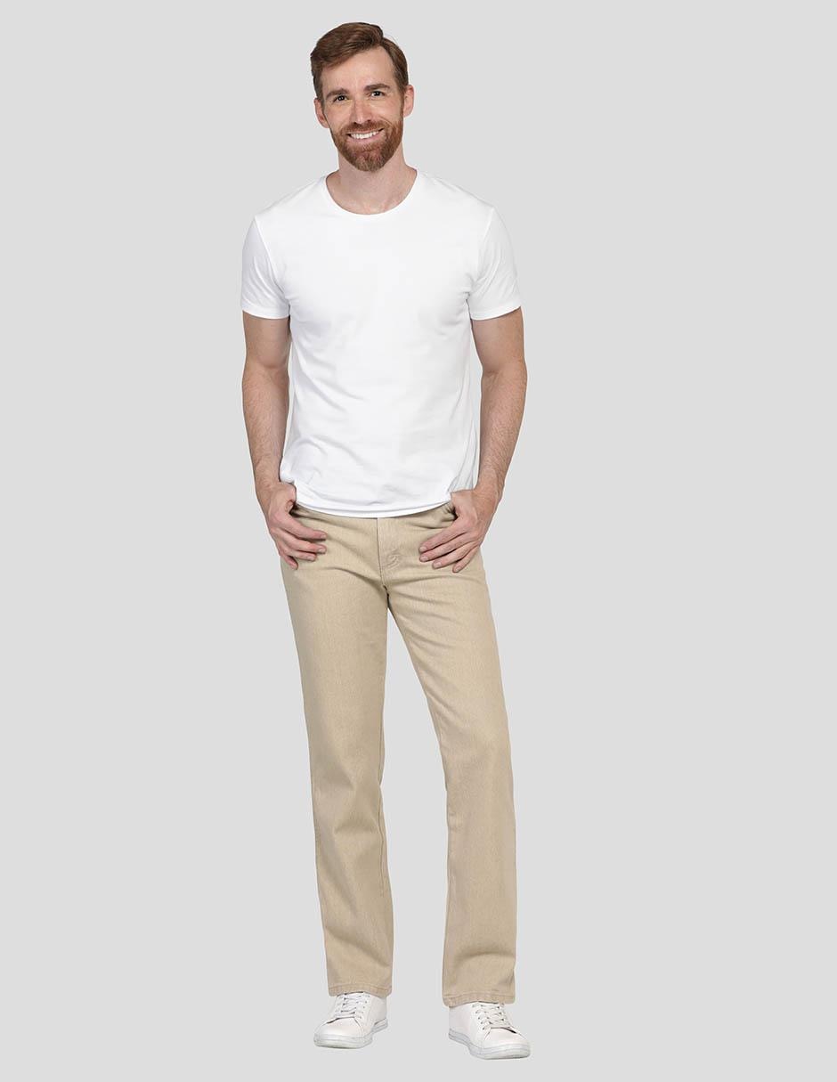 Jeans slim deslavado para hombre 7