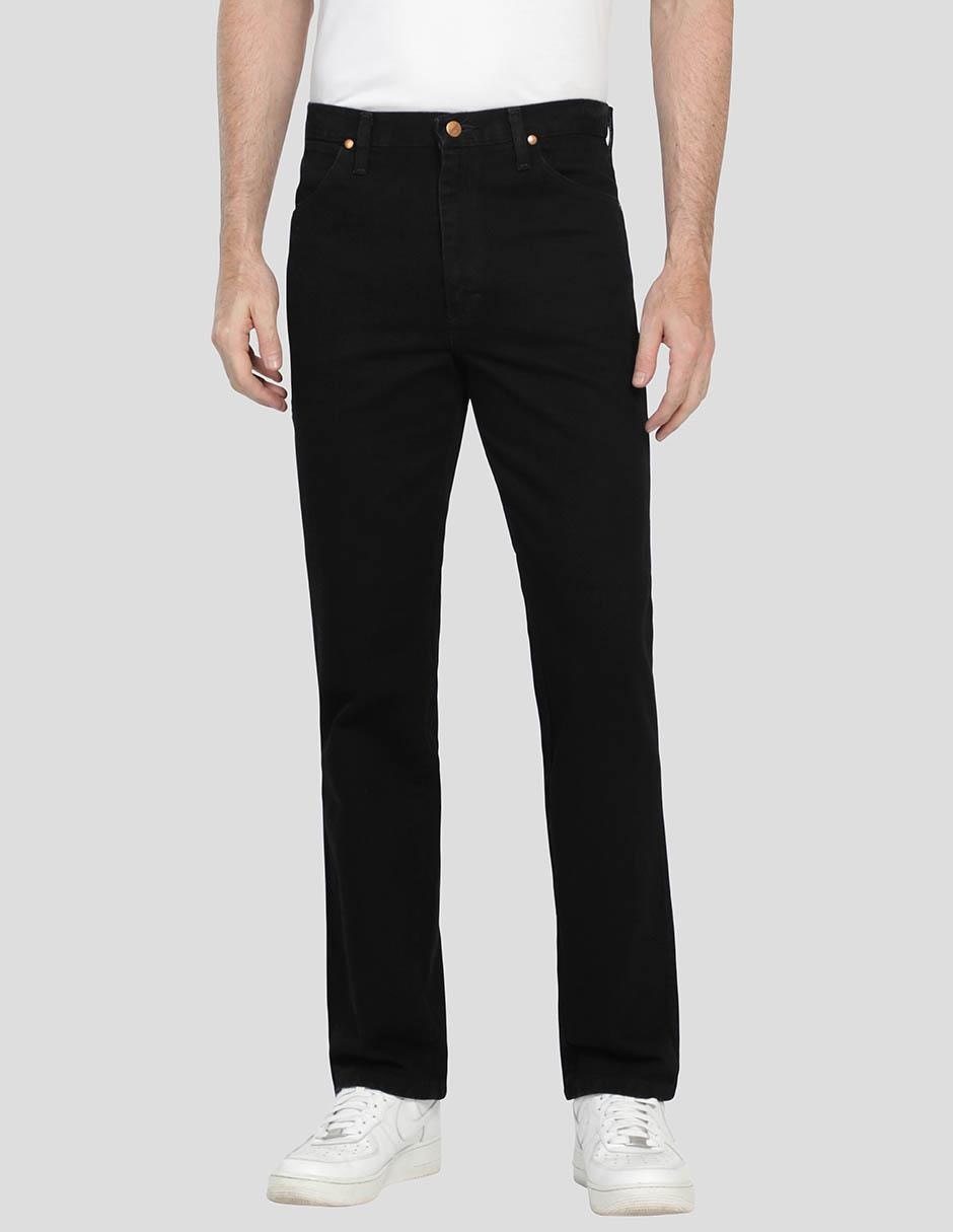 Jeans slim Wrangler lavado obscuro para hombre