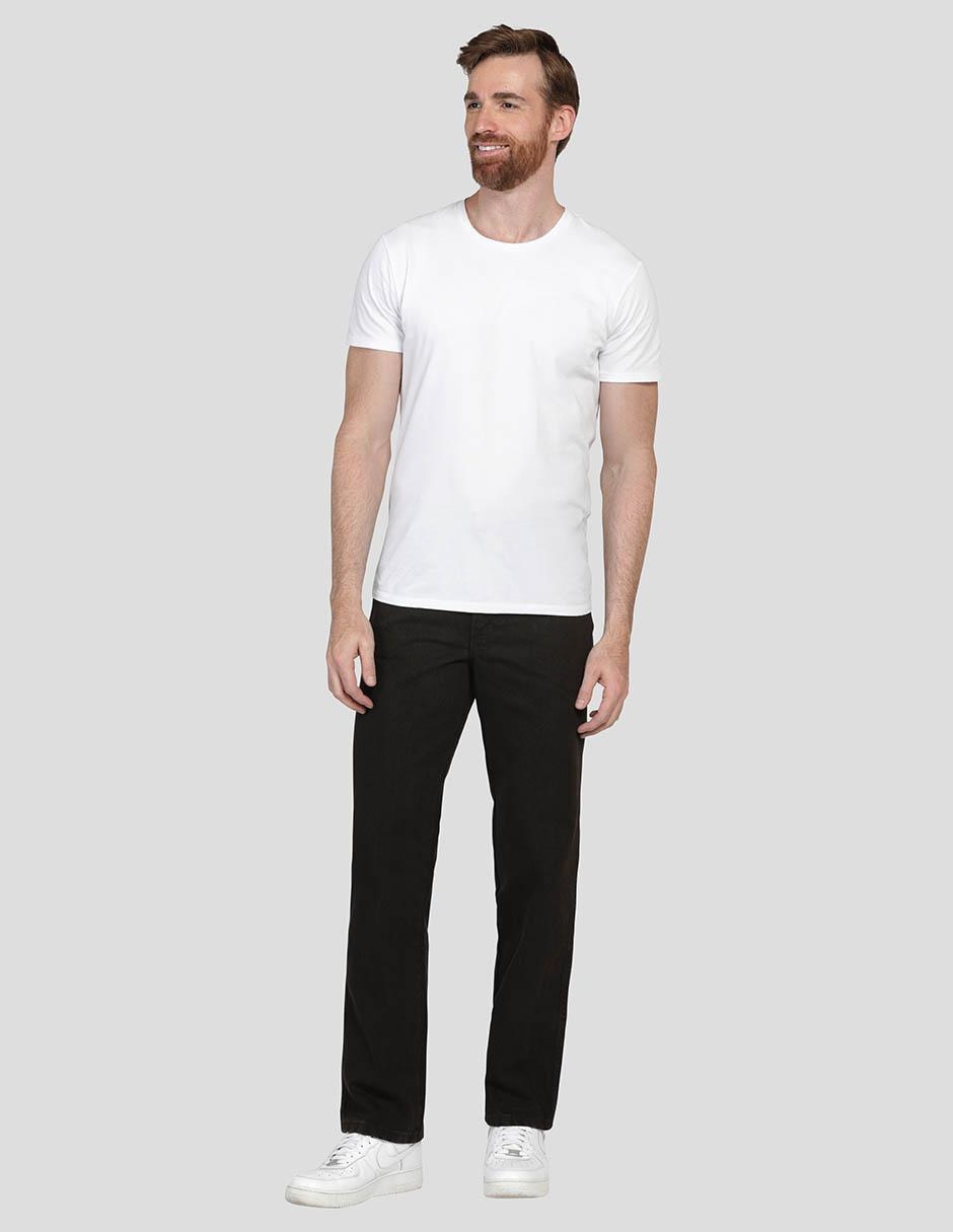 Jeans slim Wrangler lavado obscuro para hombre