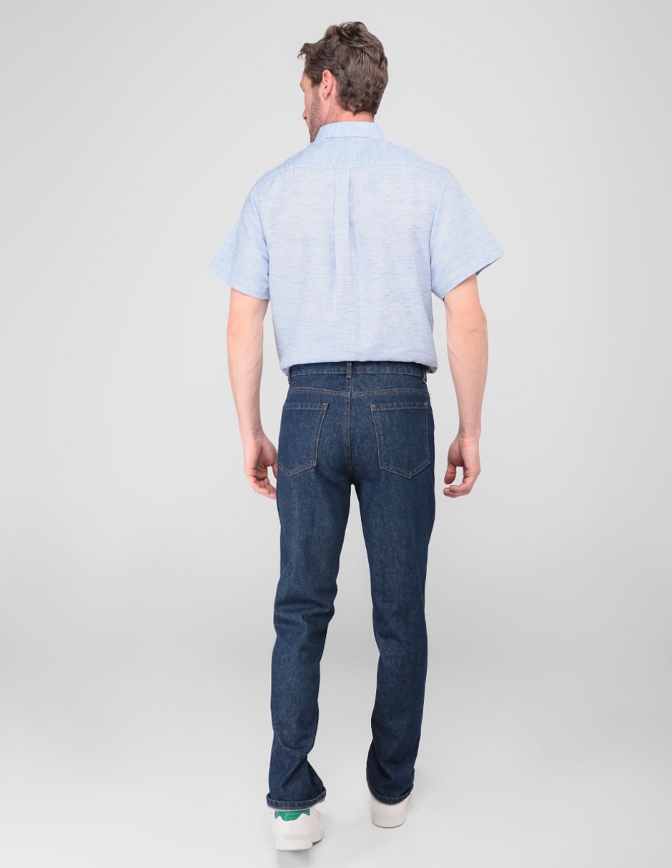 Jeans straight para hombre 2