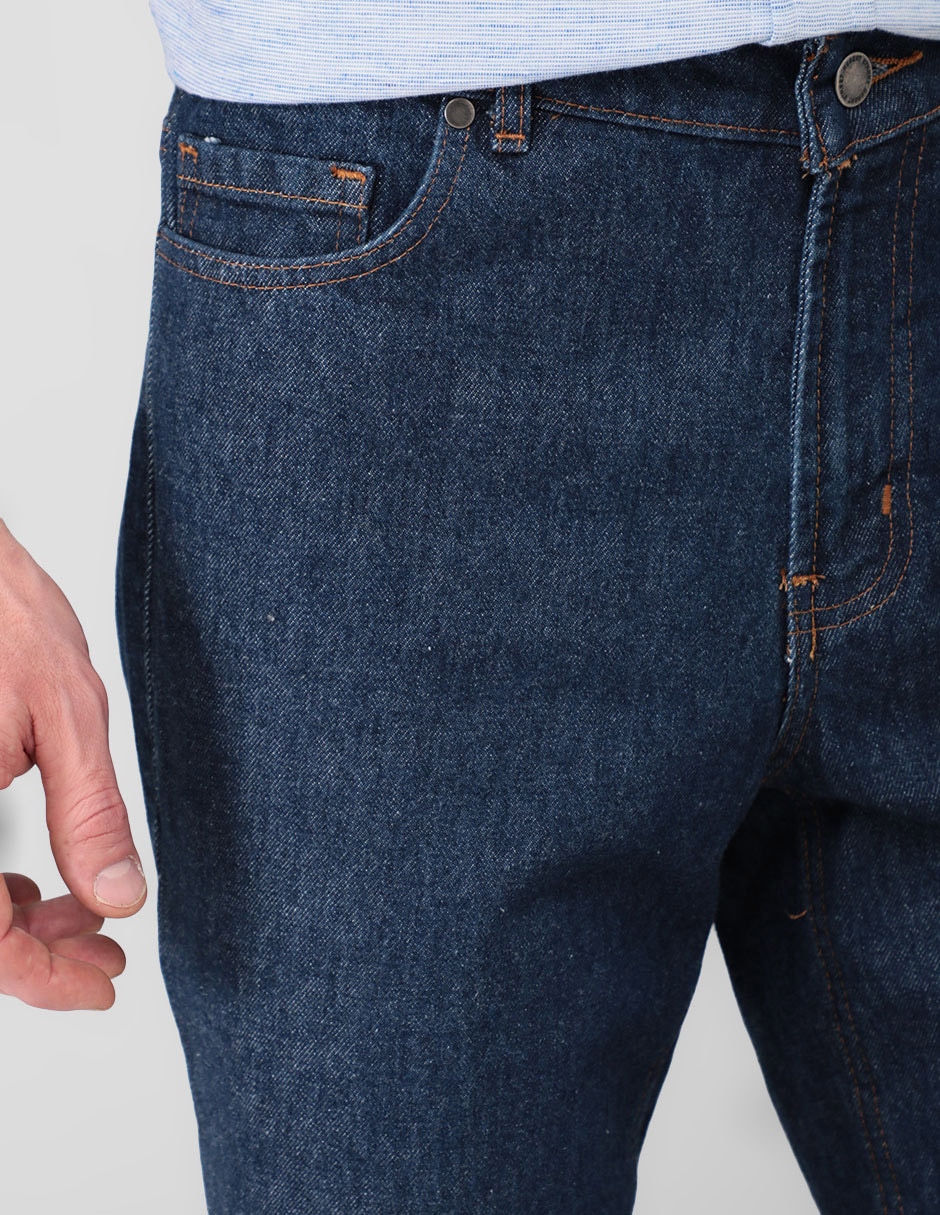 Jeans straight para hombre 4