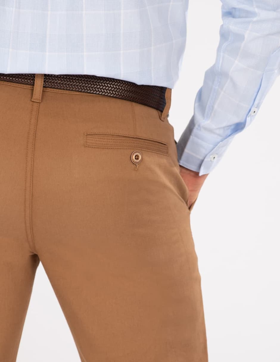 Pantalón straight de algodón para hombre 3