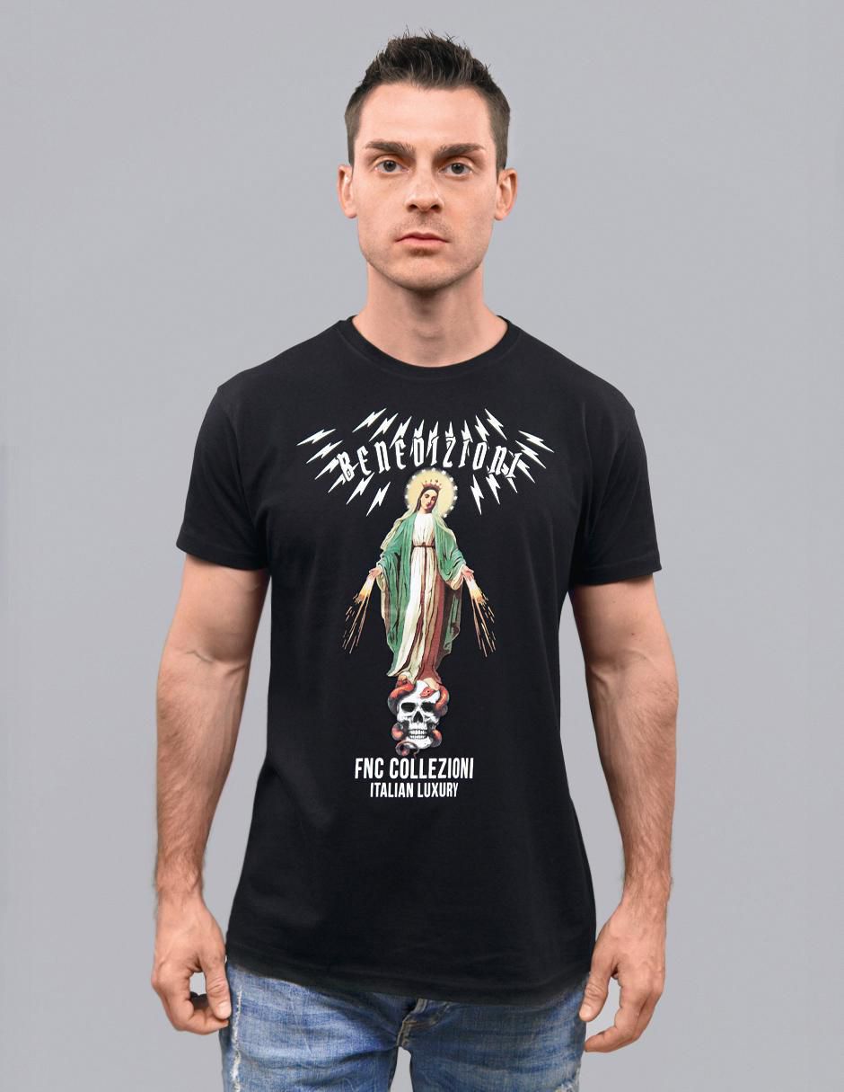 Playera cuello redondo para hombre