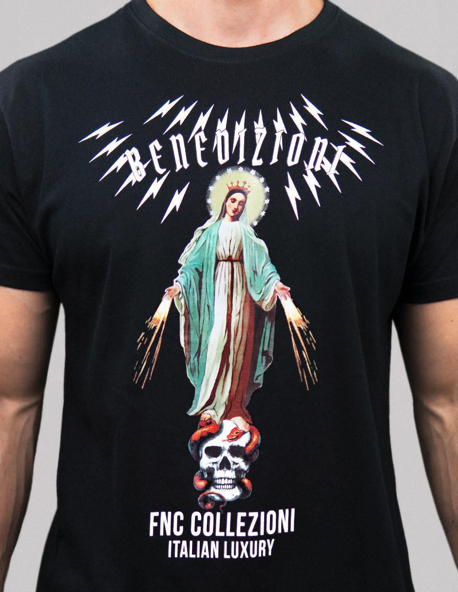 Playera cuello redondo para hombre