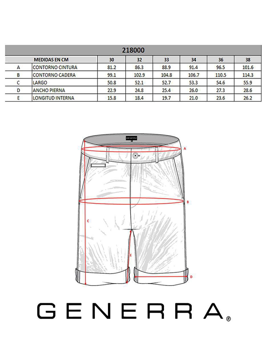 Bermuda de algodón para hombre 6