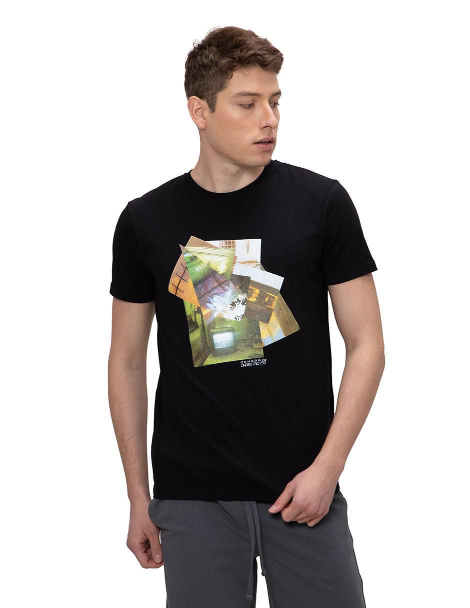 Playera cuello redondo para hombre Playera cuello redondo para hombre