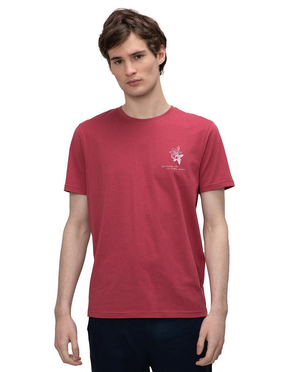 Playera cuello redondo para hombre 1