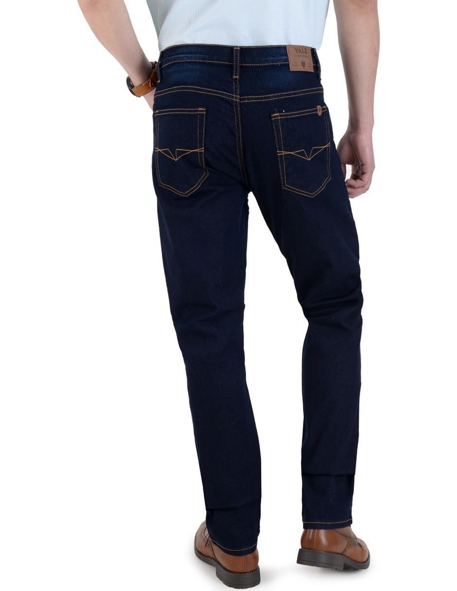 Jeans slim lavado stone wash para hombre 5