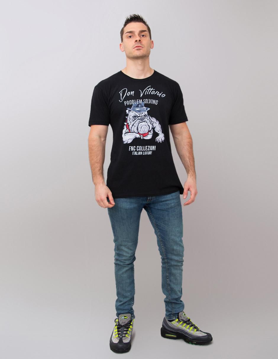 Playera cuello redondo para hombre