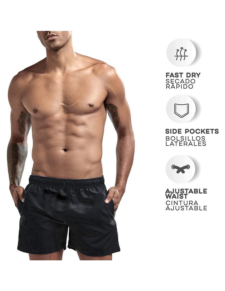 Traje de baño con bolsillos para hombre 2