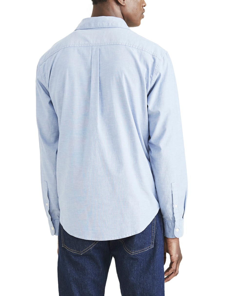 Camisa casual Dockers de manga larga para hombre