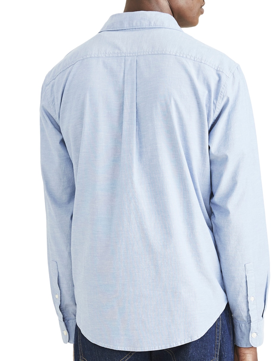 Camisa casual Dockers de manga larga para hombre