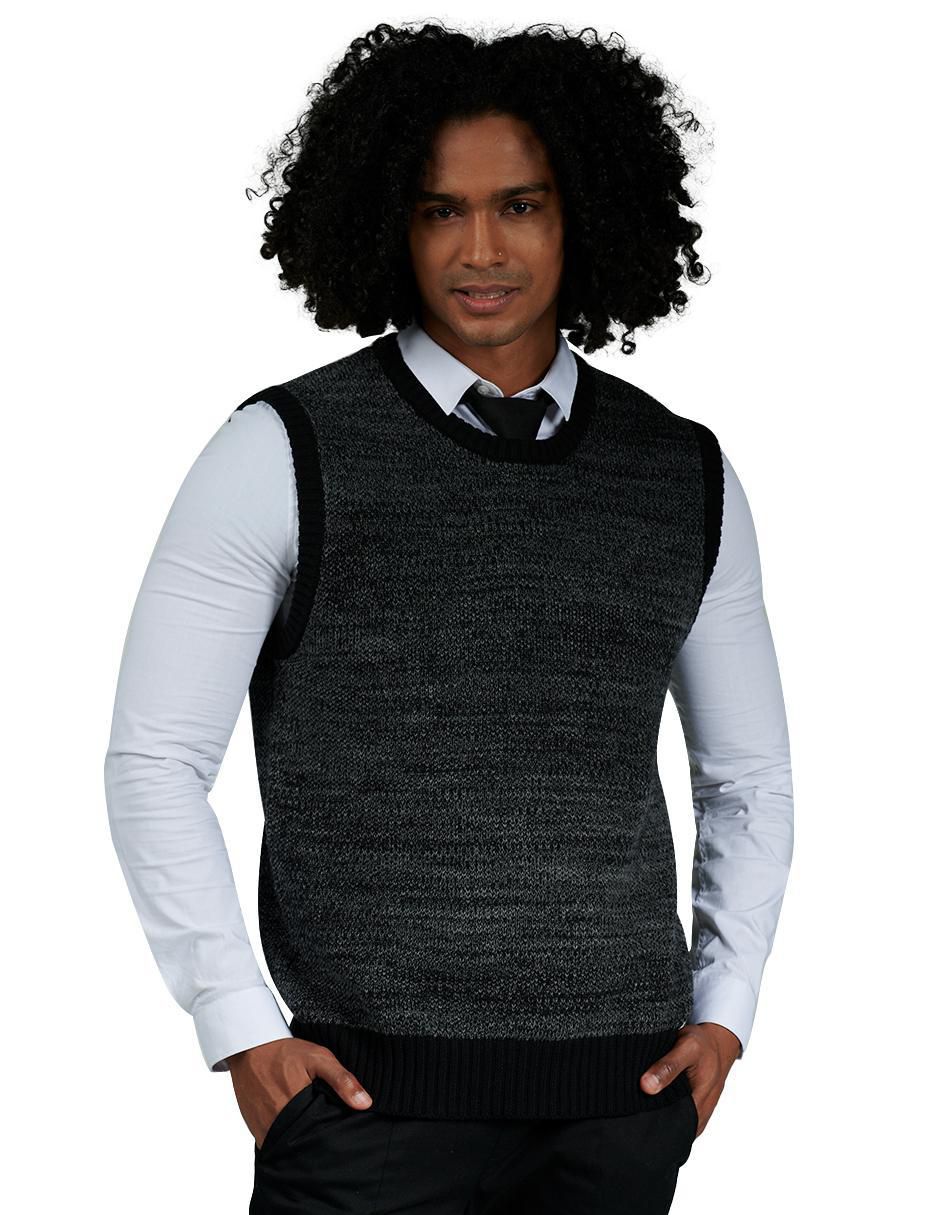 Chaleco tejido para hombre