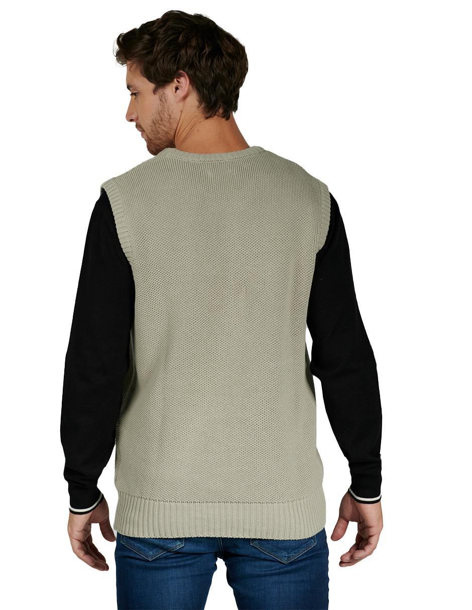 Chaleco tejido para hombre 5