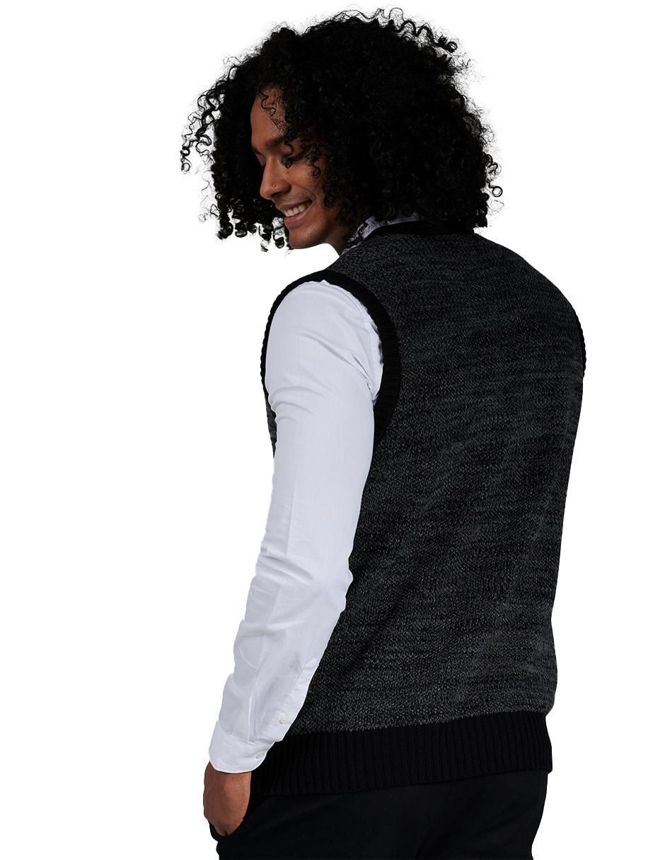 Chaleco tejido para hombre 5