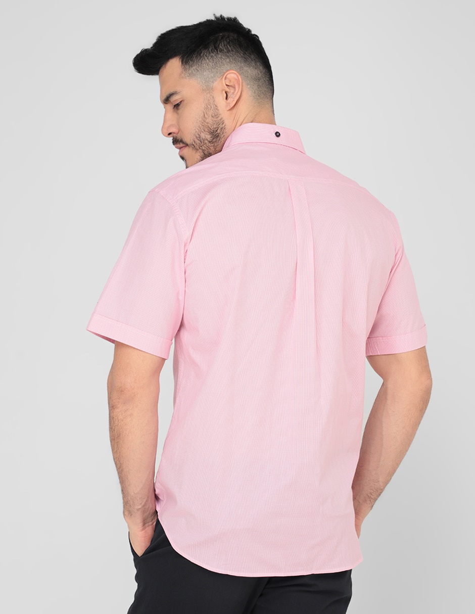 Camisa casual de algodón manga corta para hombre 2