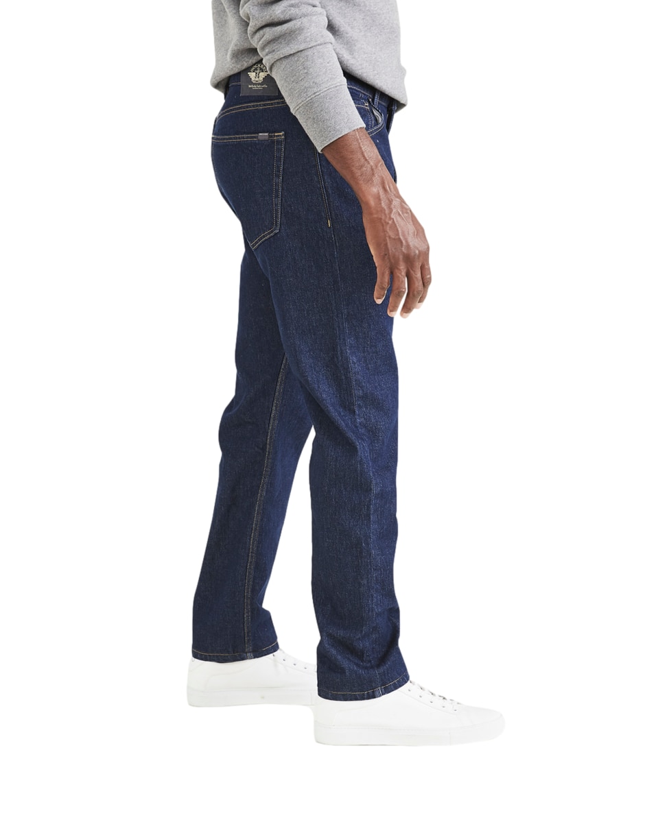 Jeans straight Dockers lavado obscuro para hombre