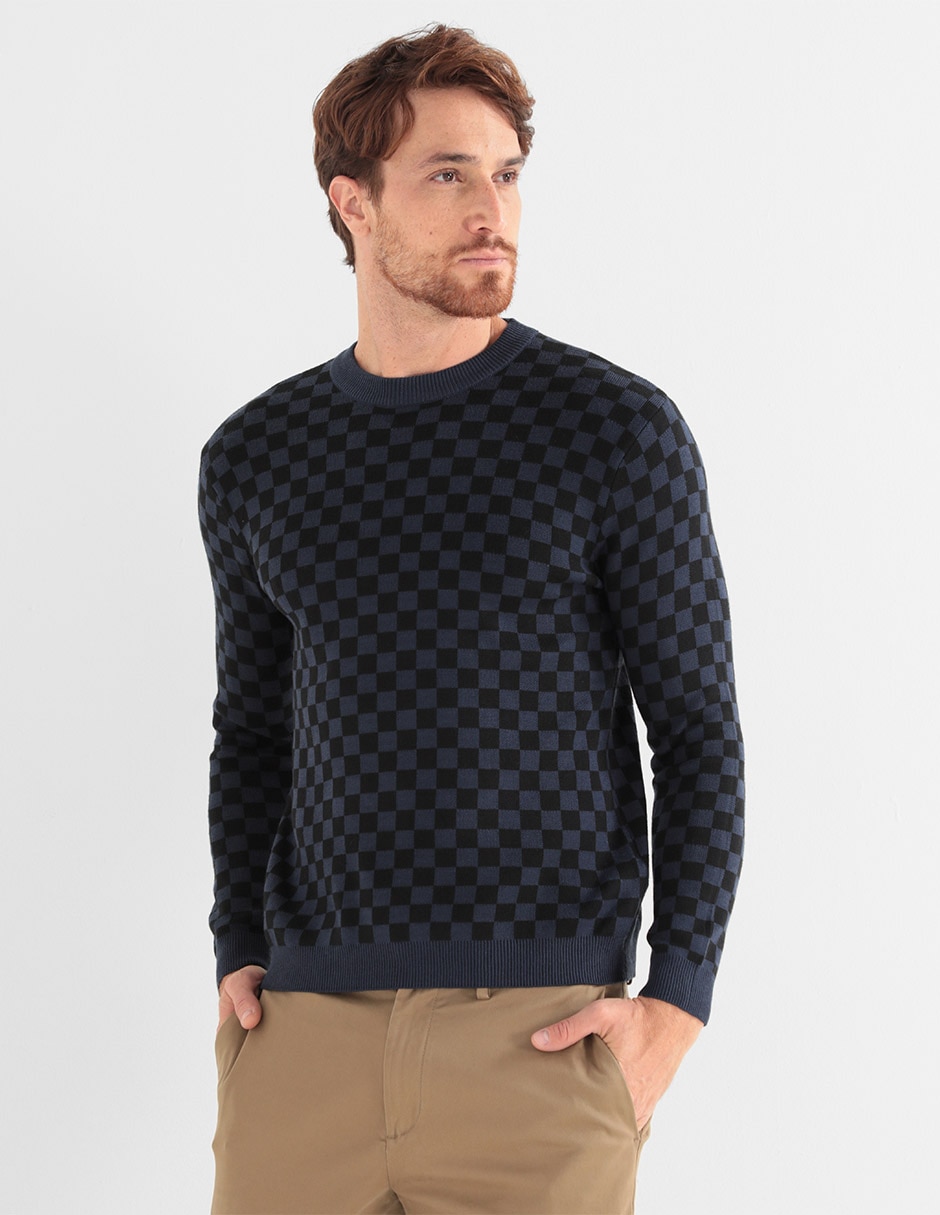 Suéter cuello redondo para hombre Suéter cuello redondo para hombre