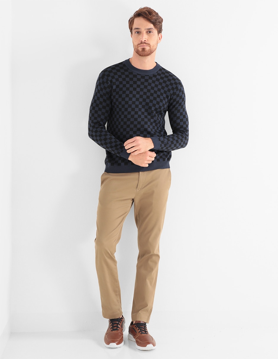 Suéter cuello redondo para hombre 3
