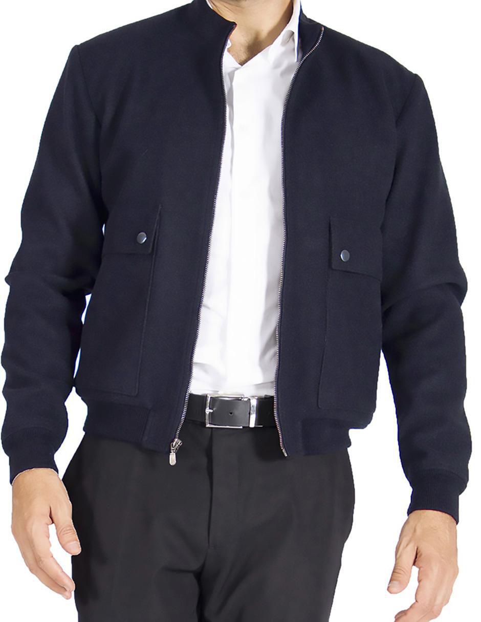 Abrigo con bolsillos para hombre