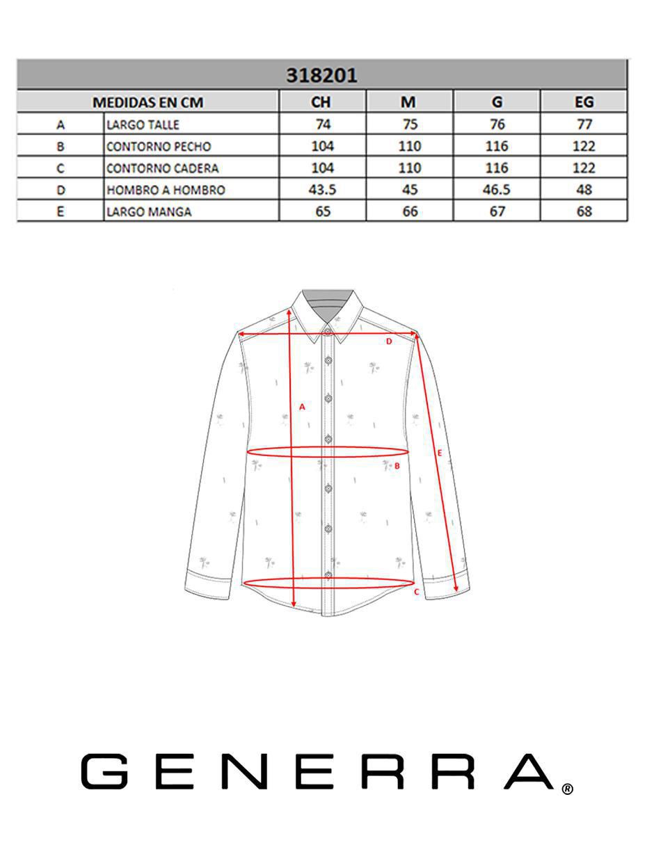 Camisa casual de algodón manga larga para hombre 2