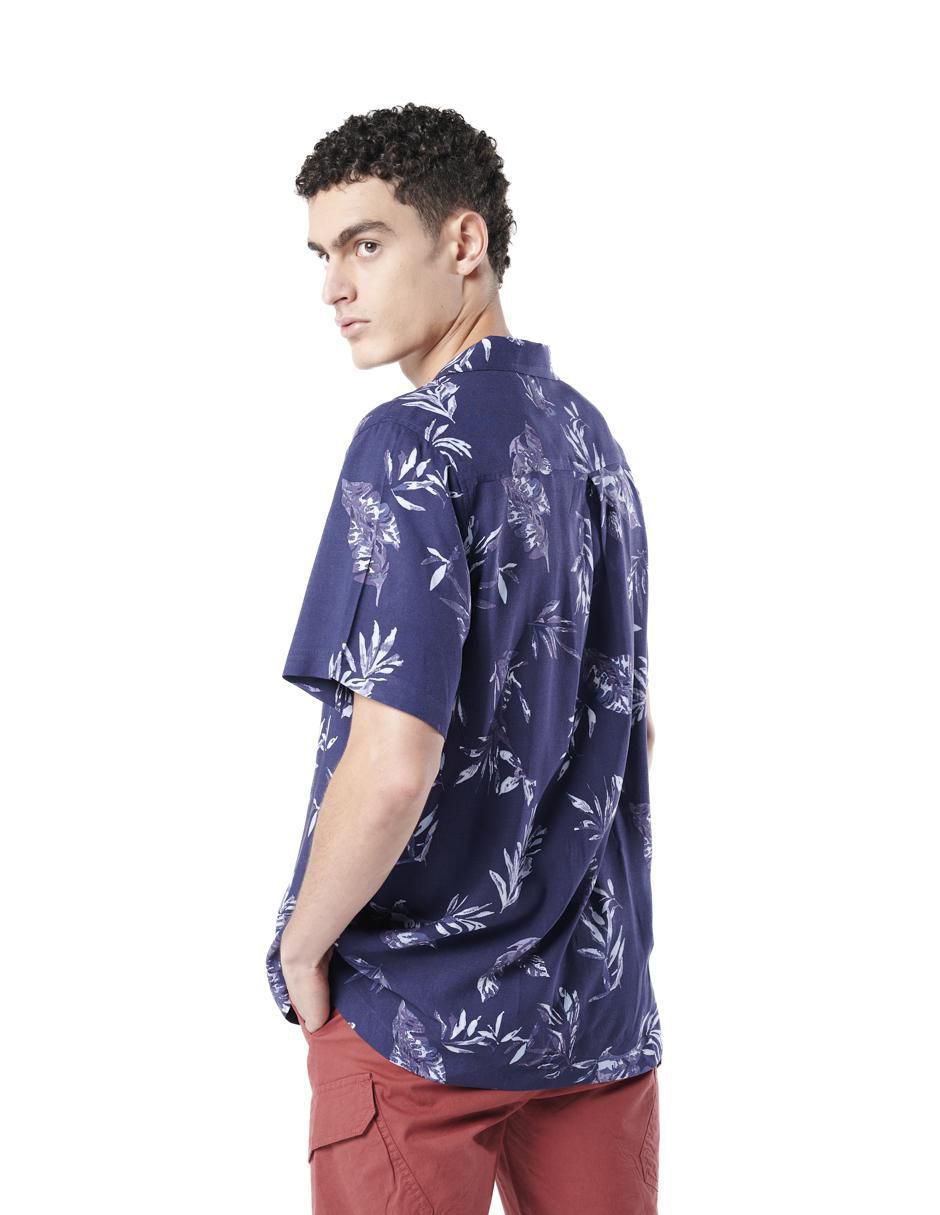 Camisa casual manga corta para hombre